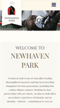 Mobile Screenshot of newhavenpark.com.au